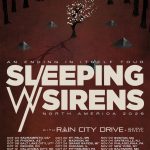 Concert tour poster for Sleeping With Sirens