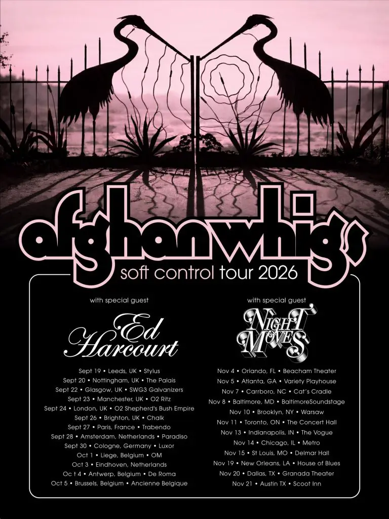 The Afghan Whigs Announce Soft Control Tour with Atlanta Date at Variety Playhouse
