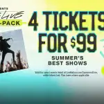Live Nation Summer of Live Lawn 4-Pack