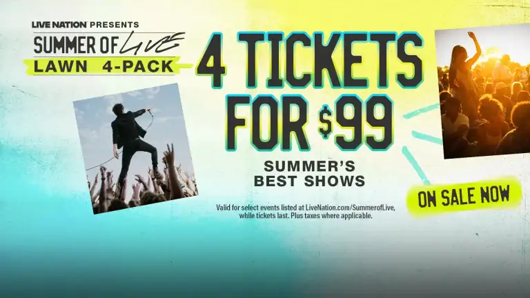 Live Nation Summer of Live Lawn 4-Pack